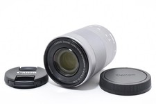Canon EF-M 55-200mm f/4.5-6.3 IS STM Lens Silver [Excellent+5] From JAPAN #3180