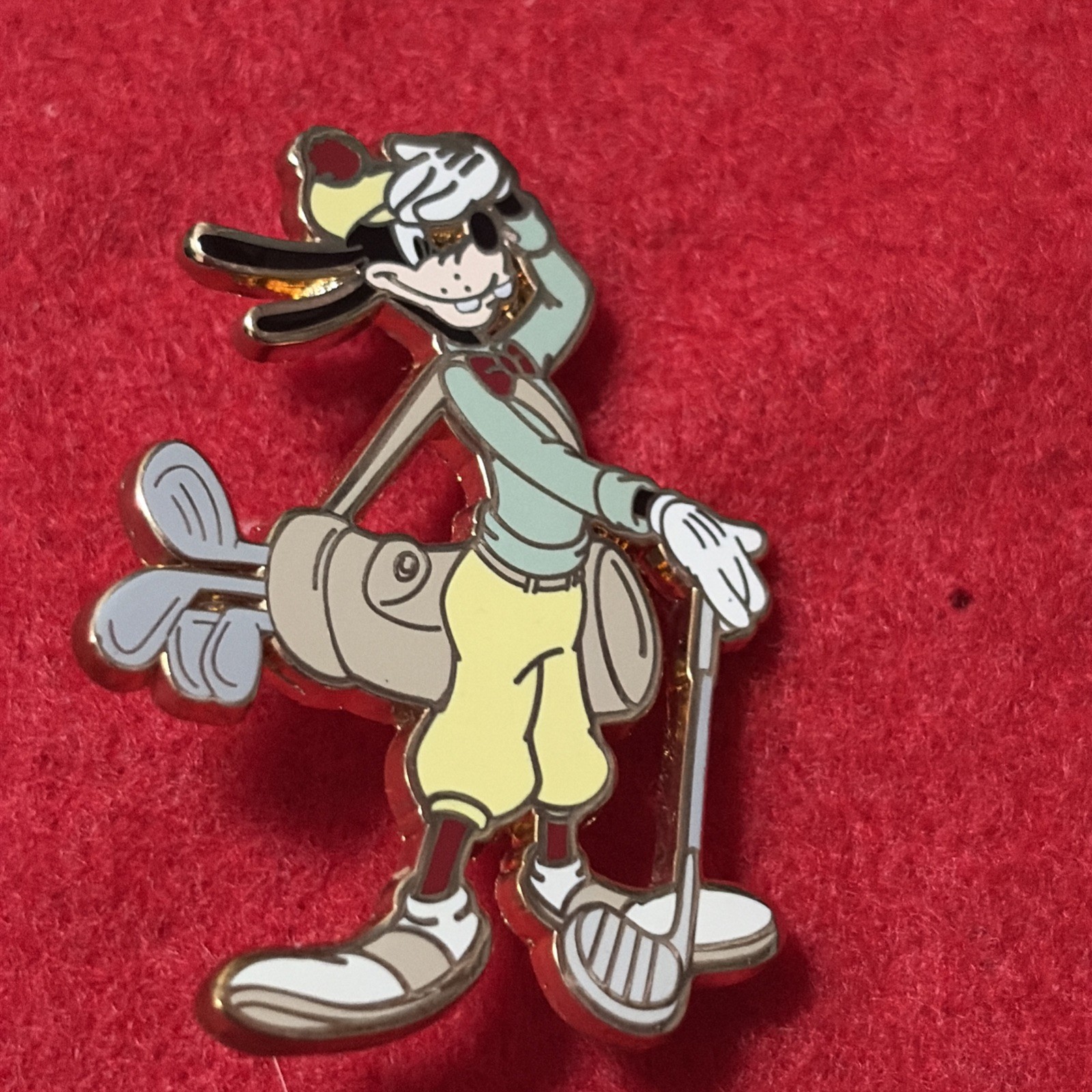 Disney Goofy 90th Anniversary Golfing Pin