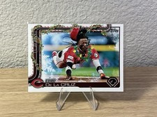 2025 Topps Holiday Elly De La Cruz #H97 Cincinnati Reds Baseball Card