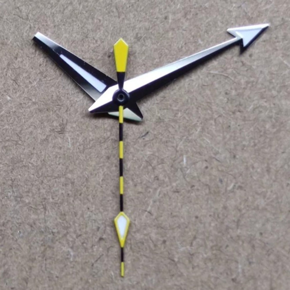 Trim 2846 2824 Second Silver Pattern Hands ETA2892 Watch Hand for Bee 2836 2834 - vintagewatches.pk