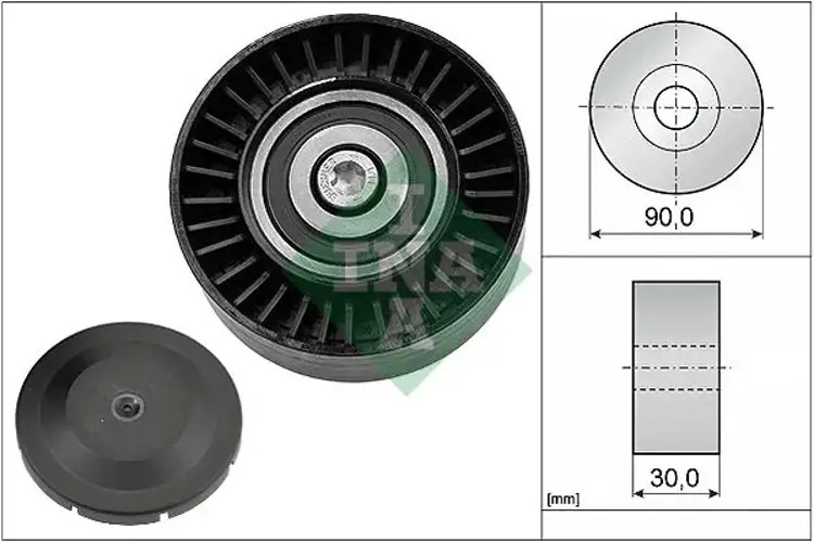 V-belt pulley Plastic 532 0514 10 INA for BMW 1 Coupe 3 Coupe 3 3 Touring