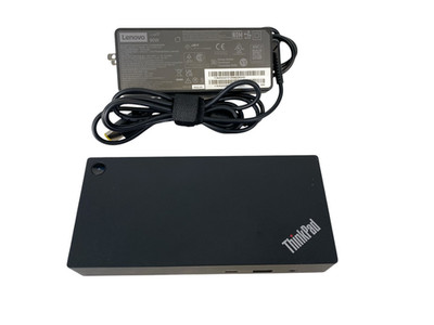 Lenovo ThinkPad Universal USB-C Dock Station LDA-KP (40AY) with 90W AC Adapter
