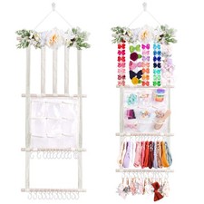 Headbands Holder for Girls Baby Hair Accessories Organizer Storage Wall Hangi...