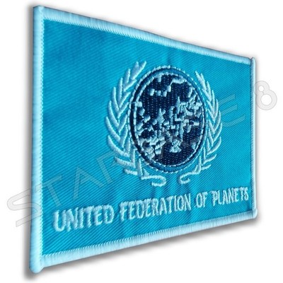 FLAGGE UNITED FEDERATION OF PLANETS AUFNÄHER PATCH COLLECTION UFP
