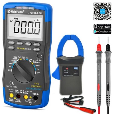 HoldPeak 6000 Counts Digital Multimeter,TRMS,Auto Range,NCV,AC/DC Voltage Amp UK