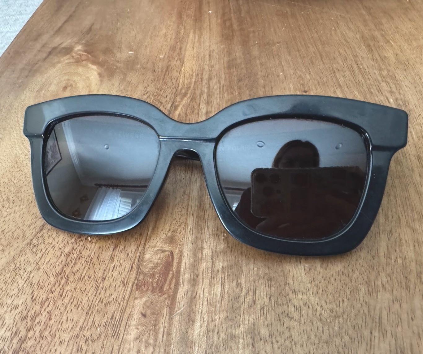 DIFF Carson Polarized Black Women’s Sunglasses - image 1