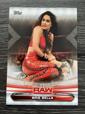 Brie Bella 2019 Topps WWE Raw Wrestling Base #14 Diva