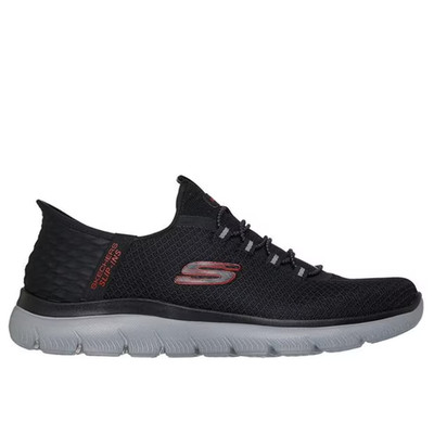SKETCHERS Herren-Sportschuhe Bungee Spitze freihändig bequem Slipper Sommer SHR   UK 6 14