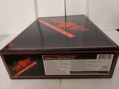 MTH DCC SOUND 4-8-4J NORFOK & WESTERN (#613)