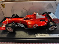 Hot Wheels 1/18 Ferrari F2005 Michael Schumacher Car #1 Formula 1 Model 2005