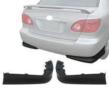 Rear Bumper Valance Lower Black For Toyota Corolla 2005-2008 Left Right Side Rear Bumper Valance Lower Black For Toyota Corolla 2005-2008 Left Right Side