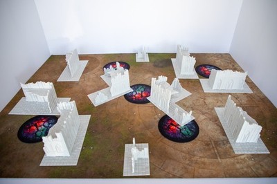 TxarliFactory Warhammer 40K Games Workshop Terrain Set (10th Ed. Pariah Nexus)