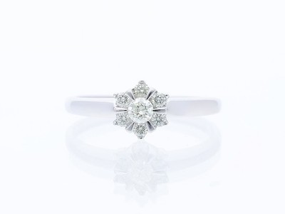 Top Preis Juw. Christ Ring Brillanten Diamanten 585 Gold Deta Schmuck
