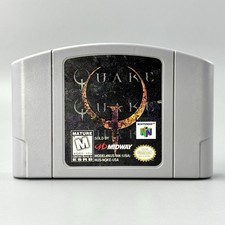 Quake (Nintendo 64, 1998) Authentic N64 Cart, Acceptable, Cleaned Pins & Tested