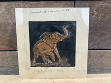 Vintage 1959 BSA Boy Scouts Of America Artwork Elephant