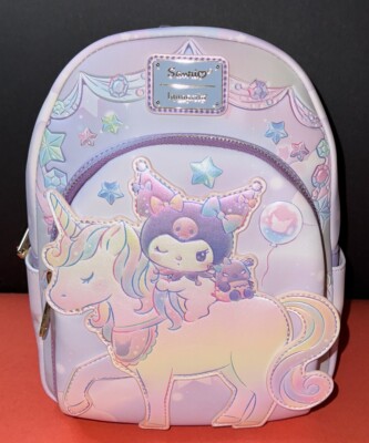 Loungefly Sanrio Kuromi Baku Unicorn Carnival Mini Backpack EXCLUSIVE DROP: Loungefly Sanrio Kuromi Carnival Unicorn  main image 3