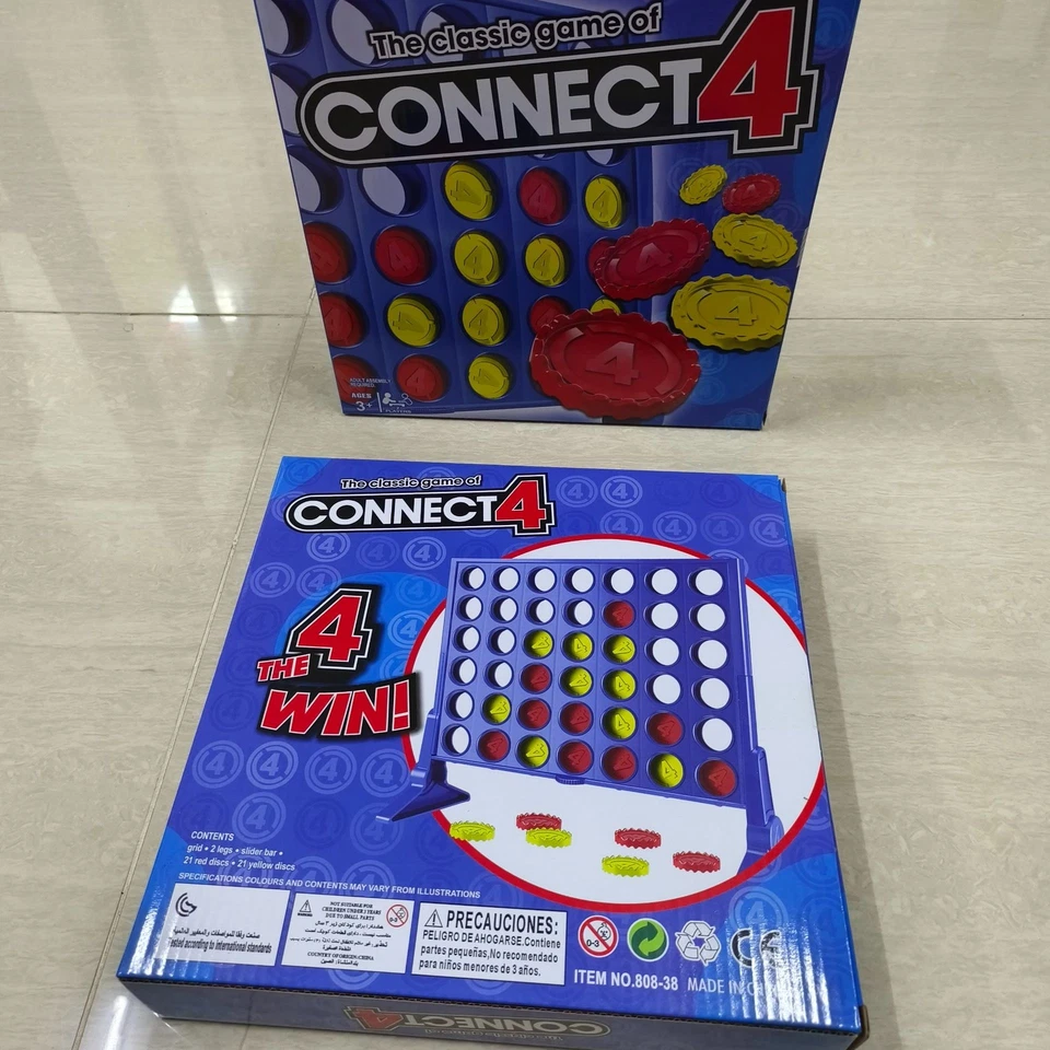 Connect 4 Classic Board Game - Image 3 of 4