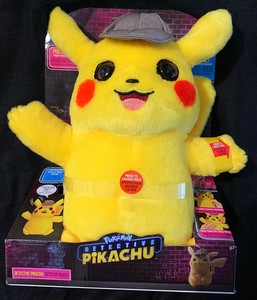 pikachu interactive plush