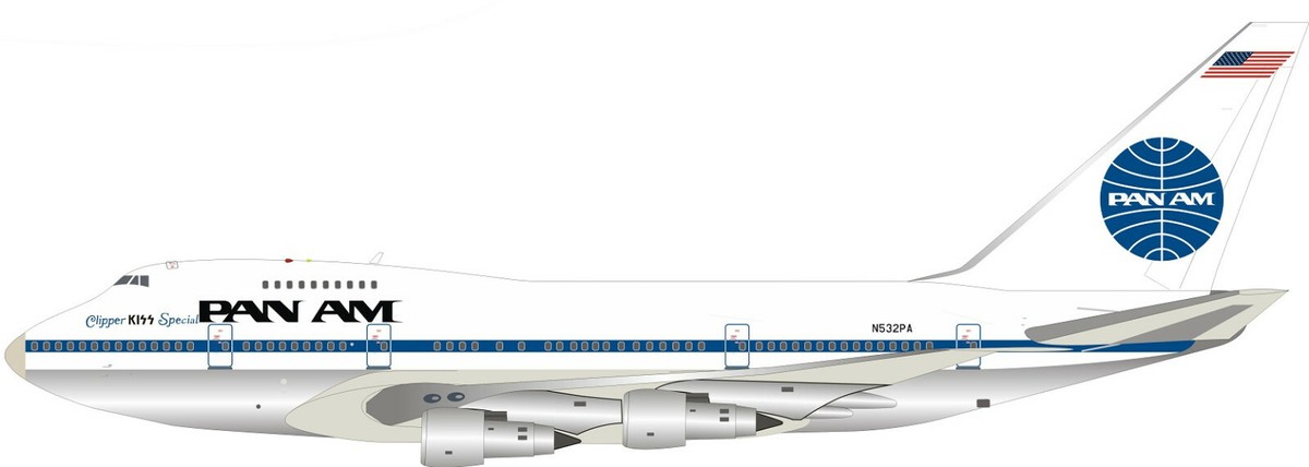 1/200 inflight PAN AM B747SP パンナム Amazon.co.jp: Inflight 1:200 完成品 for Pan AM for Boeing 747-100