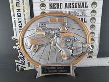 vintage hot rod plaque Rollin rods of South Jersey wall art