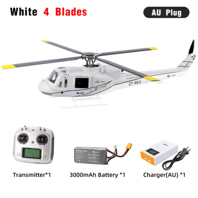 Fly Wing UH-1 V4 RC Helicopter  M10 GPS H1 Flight Controller Altitude Hold