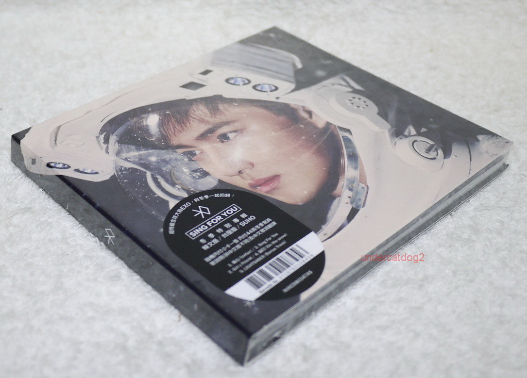 EXO Winter Special Album Sing For You Taiwan CD+Card SUHO ver