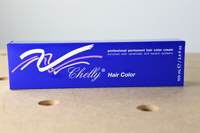 CHELLY Permanent Hair Color Cream - 100 ml - 3.4 oz - 1.10 - Blue Black