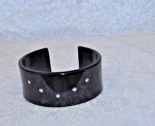 offener Armreif mit Modesteinchen - ca. 2,8 cm breit -  Nr. 4