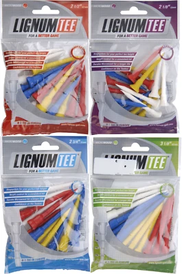 Lignum Tees 53mm, 62mm, 72mm und 82mm   bunt    vom PGA Pro  - Bild 1 von 4