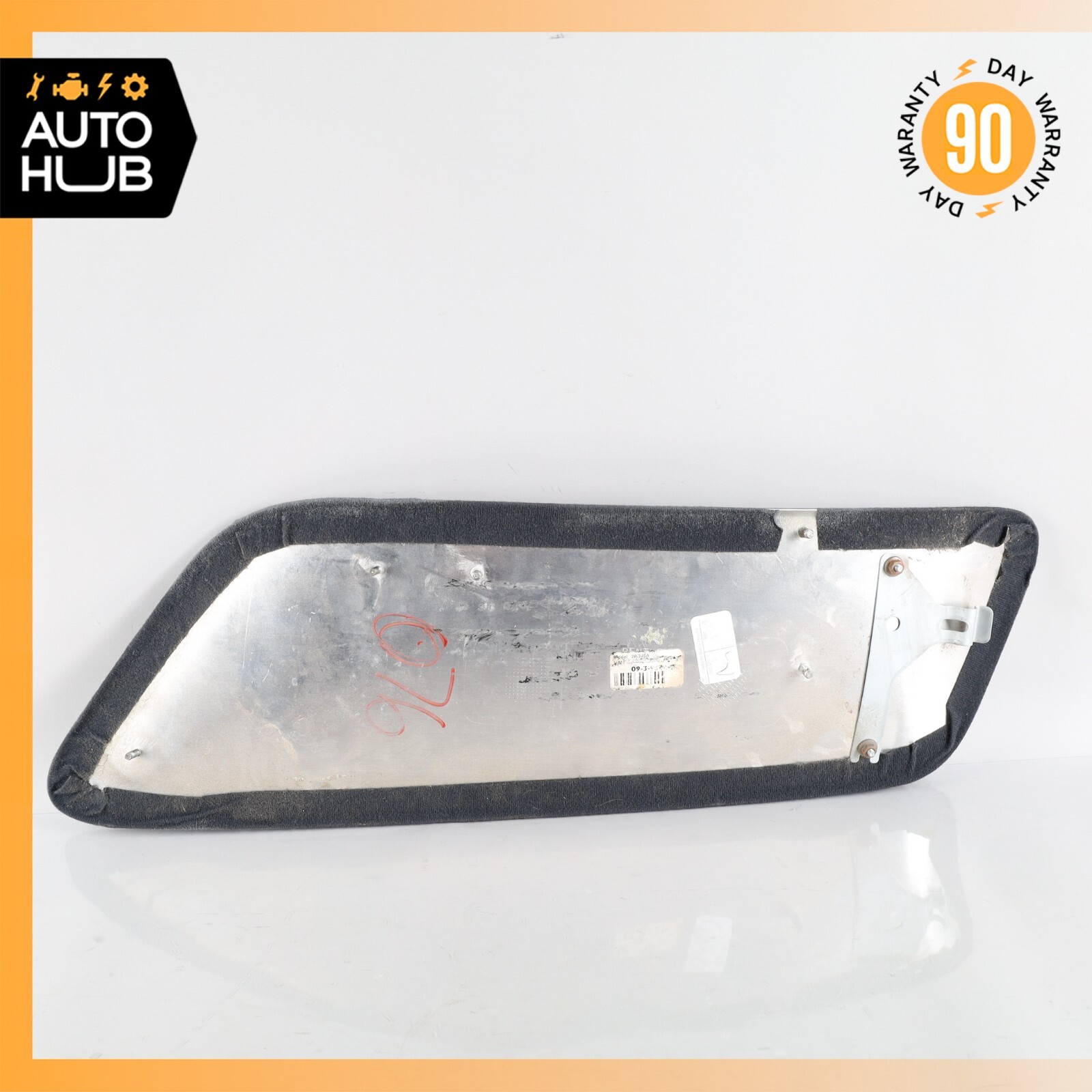 03-10 Bentley Continental GT Rear Left Side Door Panel Trim Panel Wood OEM