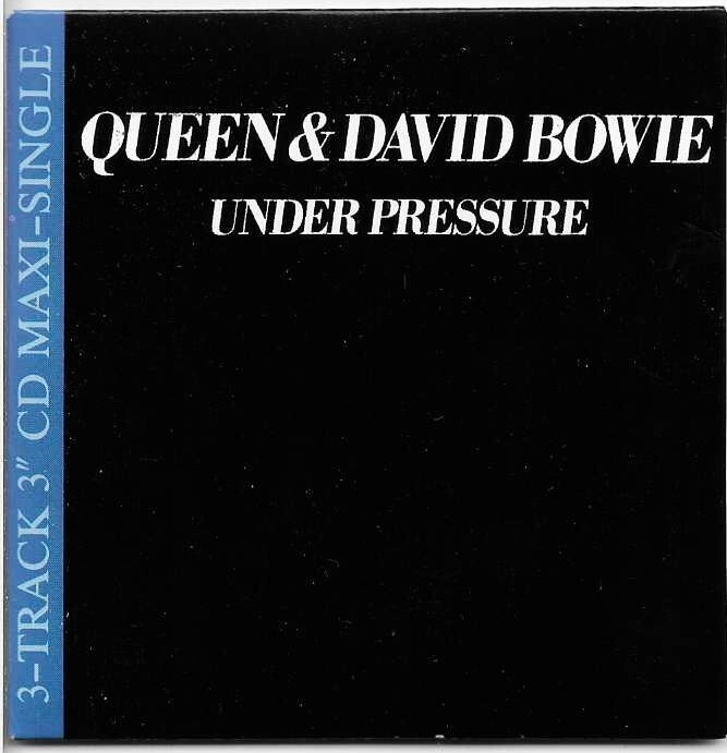 Queen David Bowie Under Pressure [1981] (3-Track 3-Inch CD Single 1988)