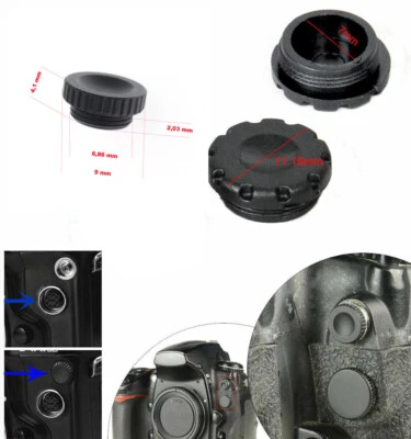 PROTEZIONI TAPPI Flash pc Sync remote Cap 10pin VEDI PER Nikon Fuji ecc. UL4427