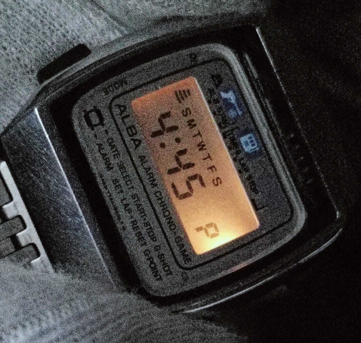 【ALBA】Y760-5000 GAME WATCH ヴィンテージ 電池交換済 ALBA】Y760-5000 GAME WATCH ヴィンテージ 電池交換済 - メルカリ