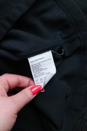 Helly Hansen POLARTEC Women Fleece Jacket Leisure Black Full Zip size S UK8 - Picture 6 of 6