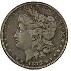 1878 P 7TF Philadelphia Morgan Silver Dollar $1 Very Fine VF+
