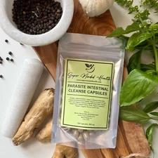 100 Parasite Intestinal Cleanse Colon Cleanse Super Flush Detox Candida Organic