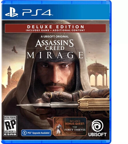 ASSASSIN'S CREED MIRAGE - DELUXE EDITION, PLAYSTATION 4