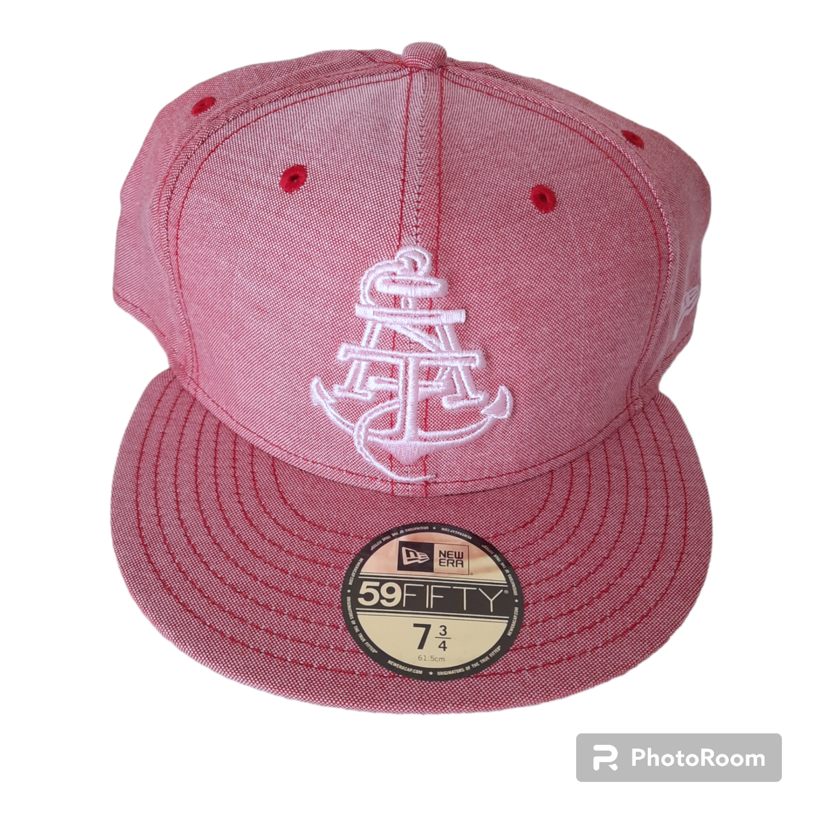 NWT New Era 59Fifty Amongst Friends Anchor Chambray Fitted  display picture 1