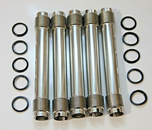 5x CLASSIC FIAT 500 126 ENGINE PUSH RODS PUSH ROD PUSHRODS TUBES KIT AND SEALS - Picture 3 of 3
