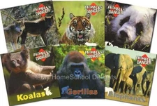 New ANIMALS IN DANGER Series JoAnn Cleland Complete Set 6 Hardcovers Homeschool