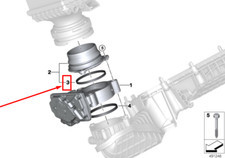 BMW 8 CABRIO F91 FUEL SYSTEM GASKET RING 13548053515 8053515 ORIGINAL NO🇺🇸DUTY