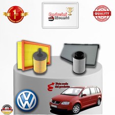KIT TAGLIANDO 4 FILTRI VW TOURAN 1.9 TDI 74KW 100CV DAL 2004 -> 2010