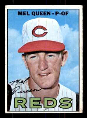 1967 Topps Baseball #374 Mel Queen EX *e3