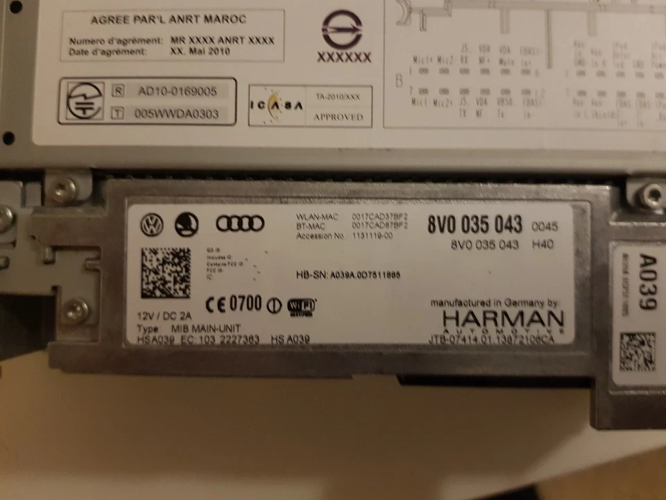 Reparatur Audi MMI Multimedia High / MIB Kein Ton oder Ausfall der Lautsprecher - Bild 4 von 4