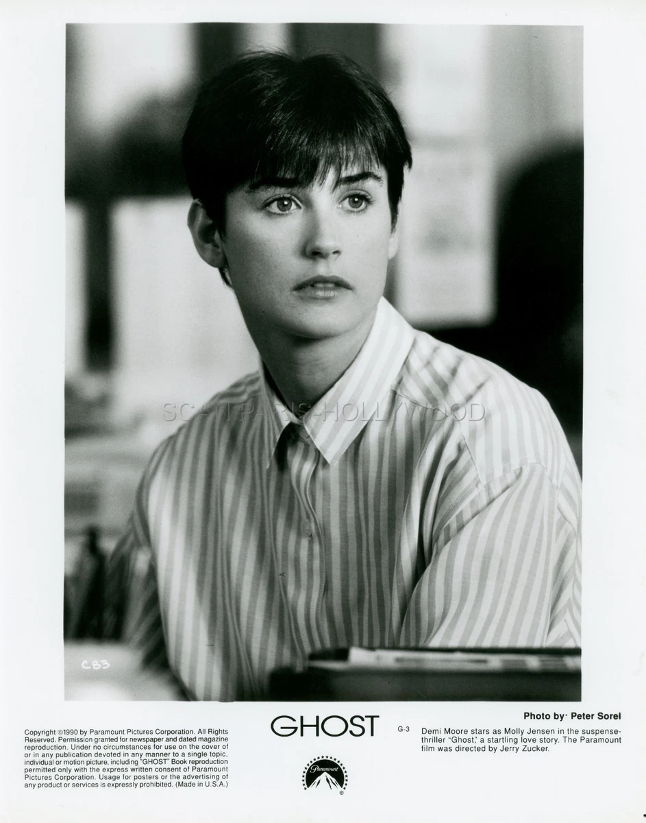 DEMI MOORE GHOST 1990 VINTAGE PHOTO ORIGINAL | eBay