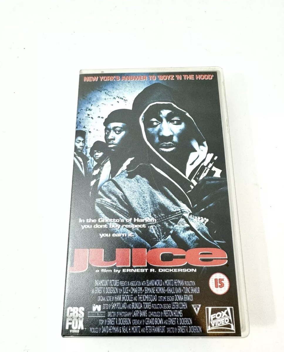 JUICE VHS VIDEO TAPE VINTAGE TUPAC MOVIE RARE VGC | eBay UK