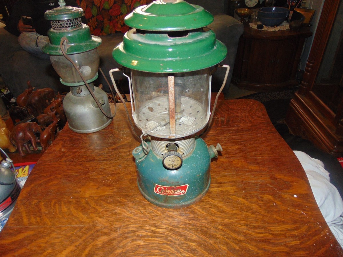 Coleman Model 220E Gas Camping LANTERN 3/70 (#105) | eBay