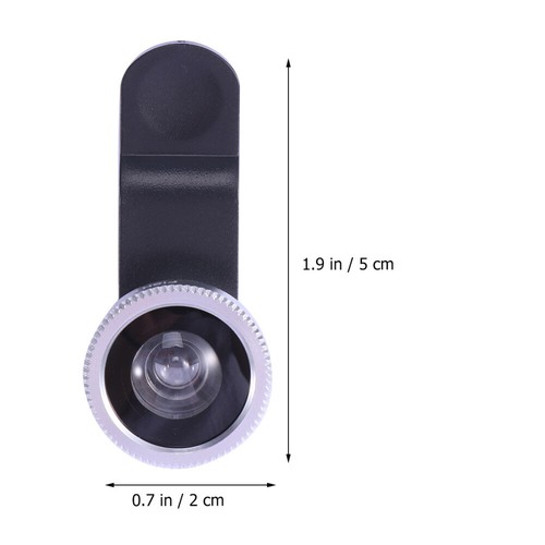 Mobile Phone Lens Universal Clip Camera Accessories External Wide Angle Fisheye - 第 11/12 張圖片
