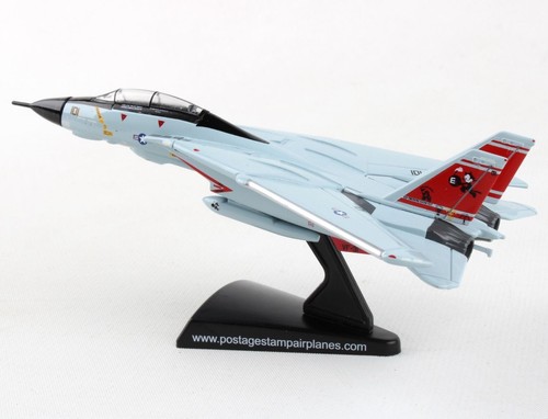 POSTAGE STAMP (PS5383-5) US NAVY F-14 "TOMCATTERS" 1:160 SCALE DIECAST MODEL - Picture 4 of 10