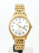 Watch Festina Acero Classico F16749 Steel Plated Quartz Women's 293vv19